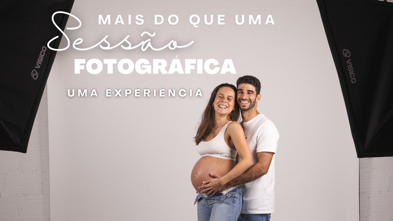 mais do que uma sessão fotográfica, uma experiência.
